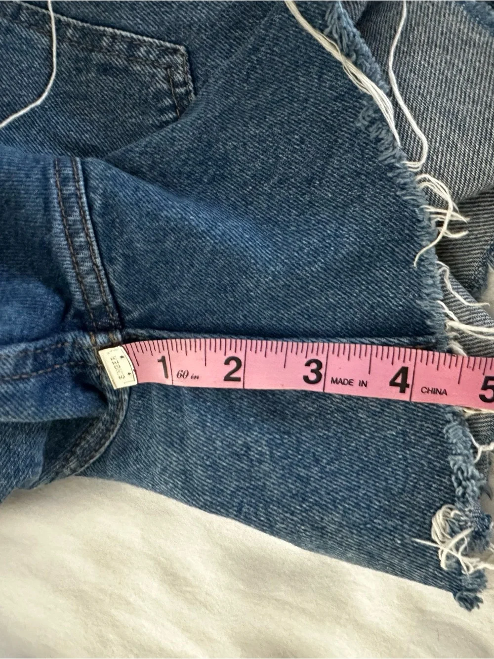 Cutoff Denim Shorts
